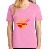 Ladies Core Cotton V Neck Tee Thumbnail