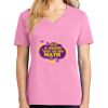 Ladies Core Cotton V Neck Tee Thumbnail