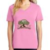 Ladies Core Cotton V Neck Tee Thumbnail