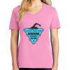 Ladies Core Cotton V Neck Tee Thumbnail