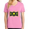 Ladies Core Cotton V Neck Tee Thumbnail