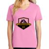 Ladies Core Cotton V Neck Tee Thumbnail
