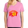Ladies Core Cotton V Neck Tee Thumbnail