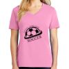 Ladies Core Cotton V Neck Tee Thumbnail
