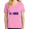 Ladies Core Cotton V Neck Tee Thumbnail