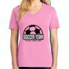 Ladies Core Cotton V Neck Tee Thumbnail