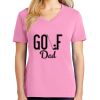 Ladies Core Cotton V Neck Tee Thumbnail