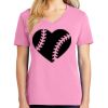 Ladies Core Cotton V Neck Tee Thumbnail