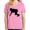 Ladies Core Cotton V Neck Tee Thumbnail