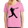 Ladies Core Cotton V Neck Tee Thumbnail