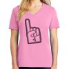 Ladies Core Cotton V Neck Tee Thumbnail