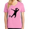 Ladies Core Cotton V Neck Tee Thumbnail