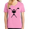 Ladies Core Cotton V Neck Tee Thumbnail