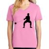Ladies Core Cotton V Neck Tee Thumbnail