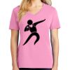 Ladies Core Cotton V Neck Tee Thumbnail