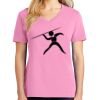 Ladies Core Cotton V Neck Tee Thumbnail