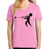 Ladies Core Cotton V Neck Tee Thumbnail