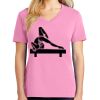 Ladies Core Cotton V Neck Tee Thumbnail