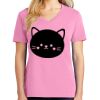 Ladies Core Cotton V Neck Tee Thumbnail
