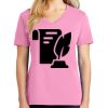 Ladies Core Cotton V Neck Tee Thumbnail