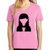 Ladies Core Cotton V Neck Tee Thumbnail