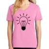 Ladies Core Cotton V Neck Tee Thumbnail