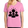 Ladies Core Cotton V Neck Tee Thumbnail