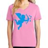 Ladies Core Cotton V Neck Tee Thumbnail