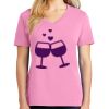 Ladies Core Cotton V Neck Tee Thumbnail