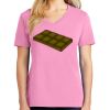 Ladies Core Cotton V Neck Tee Thumbnail