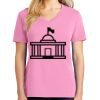 Ladies Core Cotton V Neck Tee Thumbnail