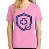 Ladies Core Cotton V Neck Tee Thumbnail