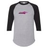 Three-Quarter Raglan Sleeve Baseball Jersey Thumbnail