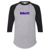 Three-Quarter Raglan Sleeve Baseball Jersey Thumbnail