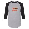 Three-Quarter Raglan Sleeve Baseball Jersey Thumbnail