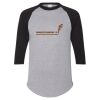 Three-Quarter Raglan Sleeve Baseball Jersey Thumbnail
