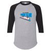 Three-Quarter Raglan Sleeve Baseball Jersey Thumbnail