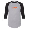 Three-Quarter Raglan Sleeve Baseball Jersey Thumbnail