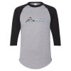 Three-Quarter Raglan Sleeve Baseball Jersey Thumbnail