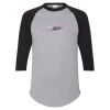 Three-Quarter Raglan Sleeve Baseball Jersey Thumbnail