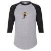 Three-Quarter Raglan Sleeve Baseball Jersey Thumbnail