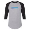 Three-Quarter Raglan Sleeve Baseball Jersey Thumbnail