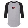 Three-Quarter Raglan Sleeve Baseball Jersey Thumbnail