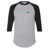 Three-Quarter Raglan Sleeve Baseball Jersey Thumbnail