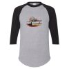 Three-Quarter Raglan Sleeve Baseball Jersey Thumbnail