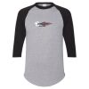 Three-Quarter Raglan Sleeve Baseball Jersey Thumbnail
