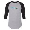 Three-Quarter Raglan Sleeve Baseball Jersey Thumbnail
