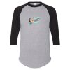 Three-Quarter Raglan Sleeve Baseball Jersey Thumbnail