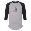 Three-Quarter Raglan Sleeve Baseball Jersey Thumbnail