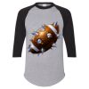 Three-Quarter Raglan Sleeve Baseball Jersey Thumbnail